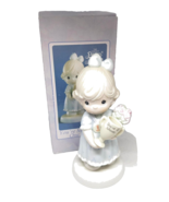 Precious Moments 1992 Easter Seals &quot;You&#39;re My Number One Friend&quot; Figurine - $10.88