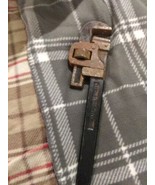 Antique Collectible Rare-Trade-Trimo-Mark. 24 Pipe Wrench Patented 1889-... - $56.09