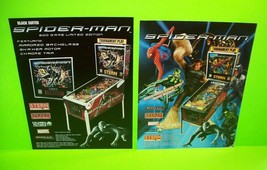 Spider-Man Pinball FLYER Set of 2 Marvel Comics Super Hero Artwork Venom - £12.49 GBP