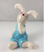2013 Hobby Lobby Whimsical Table Pieces Crazed Bunny Rabbit 7.25&quot; Figurine - $260.70 MXN