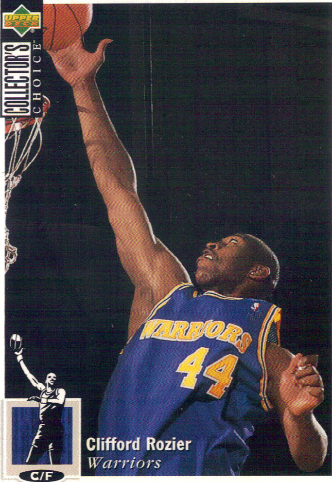 G) 1994-95 Upper Deck Collector&#39;s Choice Card Clifford Rozier #259 Golde... - $1.97