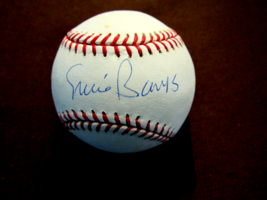 Ernie Banks Mvp 1958 47 Hr&#39;s Chicago Cubs Hof Stat Signed Auto Oml Baseball Jsa - $296.99