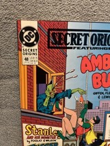 DC Comics Secret Origins Issue 48 April 1990 Comic Book KG Batman Robin Rex - £9.67 GBP