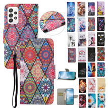 For Samsung Galaxy A35 A55 S23FE S24 Ultra Flip Wallet Leather Magnetic Case  - £40.39 GBP