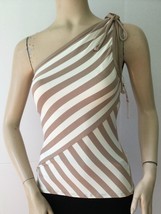 NEW DKNY Swim One Shoulder Tankini Top (Size XS) - MSRP $80.00! - £31.65 GBP