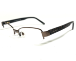 Nine West Eyeglasses Frames 403 1S1 Brown Tortoise Rectangular 52-17-135 - $32.50