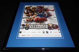 Marvel Ultimate Alliance 2006 Xbox Framed 11x14 ORIGINAL Advertisement Wolverine - £33.47 GBP