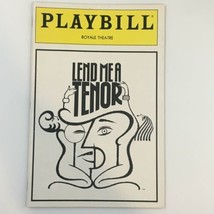 1989 Playbill Royale Theatre Victor Harber in Lend Me A Tenor by Ken Ludwig - £10.01 GBP