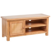 TV Cabinet 103x36x46 cm Solid Oak Wood - £182.84 GBP