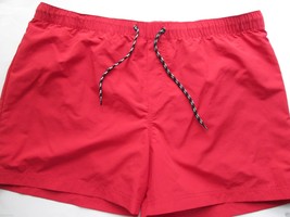 The RAIL TR305450YM Drawstrings Solid Men’s Board Shorts Red XXL (44-46) UPC77 - £12.40 GBP