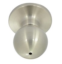 Better Home Products 10226DC Marina Ball Privacy Knob, Satin Nickel - $5.93