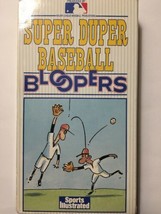 Super Duper Baseball Bloopers (Vhs 1989) Sports Illustrated MLB-RARE Vintage - £5.23 GBP