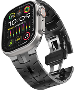 Titanium Apple Watch Band Lightweight Metal Folding Clasp Iwatch 42/44/4... - £68.51 GBP