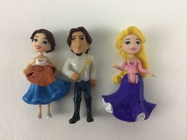 Disney Princess Little Kingdom Snap Ins Lot Dolls Rapunzel Prince Royal Figures - £15.83 GBP