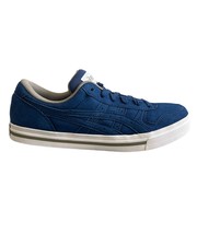 ASICS Unisex Sneakers Aaron Solid Blue Size M AU 5 W AU 6.5 HY527 - £30.56 GBP