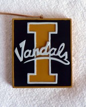 2003 Ridgewood Collectibles NCAA Idaho Vandals Team Ornament NEW 3 inch SET OF 2 - £12.05 GBP