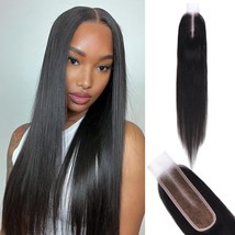 Skinlike Real 2X6 Hd Lace Closure 0.1Mm Ultra-Thin Hd Lace Frontal Closure Bleac - £45.68 GBP