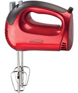 Brentwood HM-46 Lightweight 5-Speed Electric Hand Mixer, Red, 150W Power - £16.61 GBP