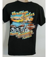 Harley Davidson Shirt Ft Walton Beach Florida Womens Small Emerald Coast - £13.34 GBP