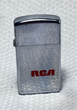 Vtg 1969 Slim Zippo RCA Radio Corp Of America Windproof Cigarette Lighter PA - £39.58 GBP