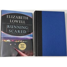 Running Scared Signed First Edition 2002 Elizabeth Lowell HC DJ Thriller... - $24.74