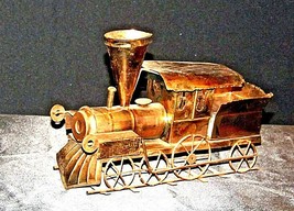 Metal Train Engine Music Box AA19-1504 Vintage - £48.03 GBP