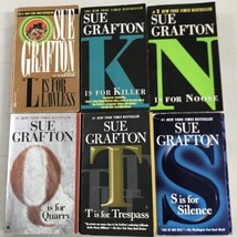 Sue Grafton N Is for Noose  K Is For Killer L Is For Lawless S Is For Silence X6 - £13.48 GBP