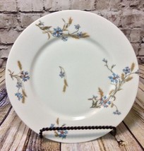 Haviland Limoges Dinner Plate Wheat Blue Flowers 1889-1896 - £12.39 GBP