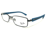 Ray-Ban Eyeglasses Frames RB6217F 2509 Polished Black Rubberized Blue 52... - $74.58