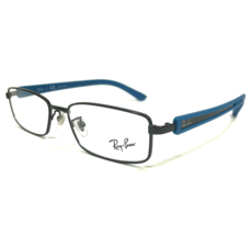 Ray-Ban Eyeglasses Frames RB6217F 2509 Polished Black Rubberized Blue 52... - £59.61 GBP