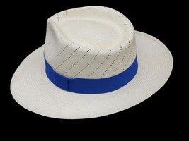 Original Panama Hat from Montecristi &quot;Fedora - Raya&quot;  Authentic Men Woma... - £141.43 GBP