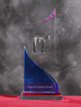 Namib Desert Horse- crystal statue in the likeness of the horse. - £51.90 GBP