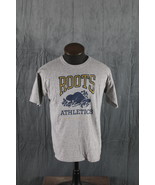 Vintage Roots Shirt - Classic Roots Logo Yellow and Blue - Men&#39;s Extra-L... - $1,375.80 MXN