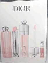 Dior Addict Lip Essentials 3pc Set + Gift Box Lip Glow &amp; Maximizer NIB Set - $44.54
