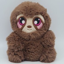 Squeezamals Sam The Sloth Plush 12 Inches Brown Stuffed Animal - £7.36 GBP