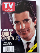 JFK JR TV Guide Magazine July 31 - August 6 1999 Remembering John F. Kennedy Jr - £4.81 GBP
