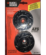 Black &amp; Decker Automatic Feed Spool AF-100-2 Double Pack 30 Feet Each Br... - £14.78 GBP