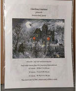 Charting Creations Uninvited Guest Cross Stitch Pattern Halloween Spooky... - $27.88