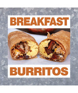Breakfast Burritos - Decal Concession Stand Food Truck Sticker - €4,24 EUR+