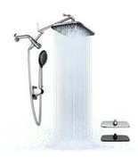 High Pressure Rain Shower 12 Inch Coverage Head Combo with Adjustable Ex... - $58.94