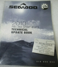 Seadoo 2010 PWC and Sport Boats Technical Update Book P/N 219600044 - $8.88