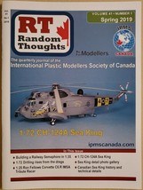 IPMS Canada Random Thoughts Magazine - Lot of 4, 2019 - £12.64 GBP