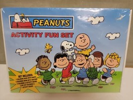 PEANUTS ACTIVITY FUN SET Coloring Activity Books NEW FACTORY SEALED vint... - $13.95
