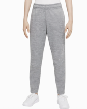 Nike Therma-FIT Older Boys Tapered Logo Training Sweatpants, Smoke Grey,... - $45.99