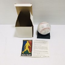 Babe Ruth 100th Anniversary Commemorative Edition Baseball W/Certificate... - $360.18 MXN