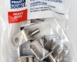 Project Source Cabinet Furniture Shelf Pegs/Pins Silver Metal 12 Pack 5M... - £7.11 GBP