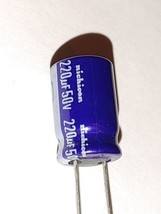10pcs 220uf Nichicon capacitor 50v 10pcs - $1.58