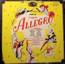Allegro by Rodgers and Hammerstein. Original Cast Recording. Vinyl LP [Vinyl] Ri - £20.32 GBP