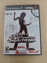 Dance Dance Revolution DDR SuperNova (PlayStation PS2, 2006) w/Manual  - £7.87 GBP