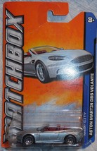 Matchbox 2012 &quot;Aston Martin DBS Volante&quot; #23 of 120 MBX City On Sealed Card - £1.96 GBP